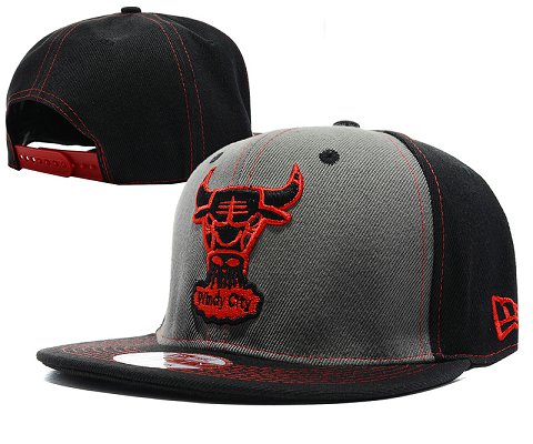 Chicago Bulls NBA Snapback Hat SD12